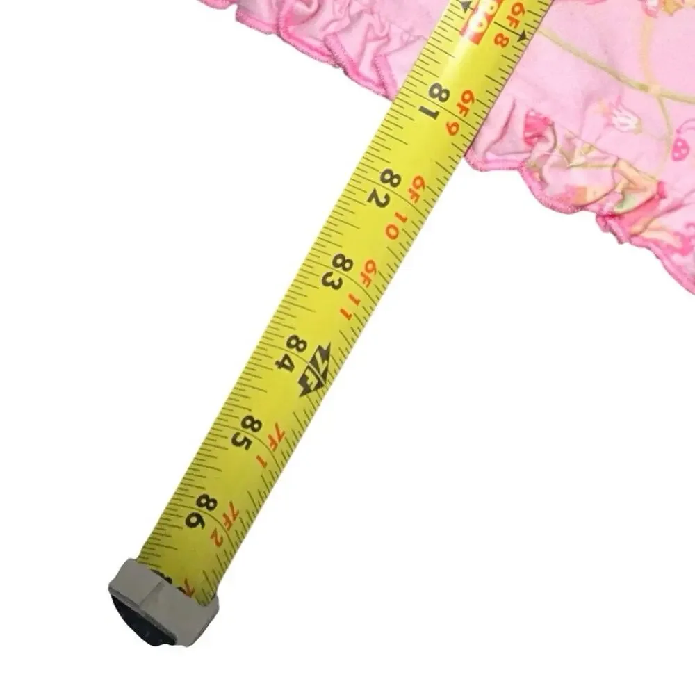 Whistle and wind pink fairy ruffle border 2 shams and duvet cover full size girl
